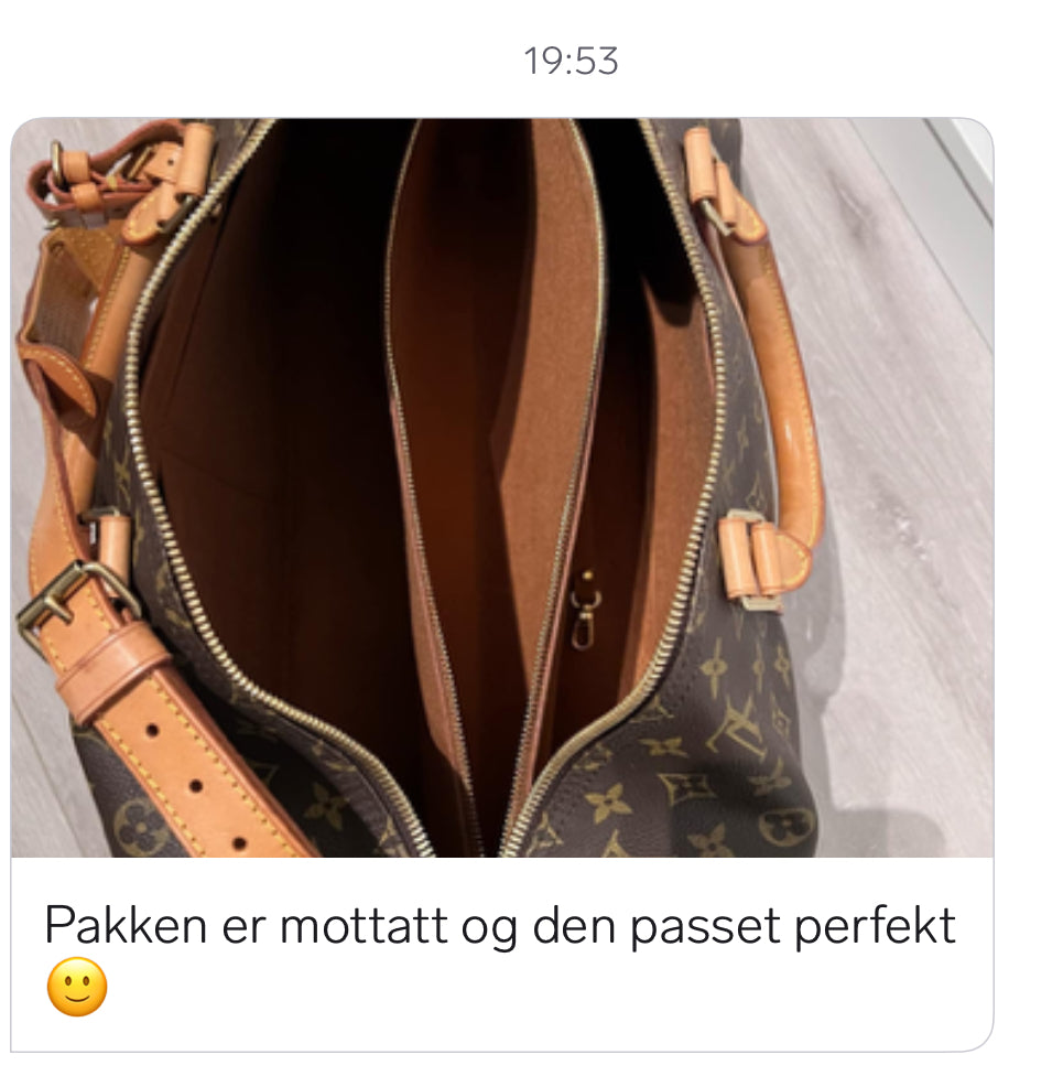 Organizere tilpasset Louis Vuitton Keepall