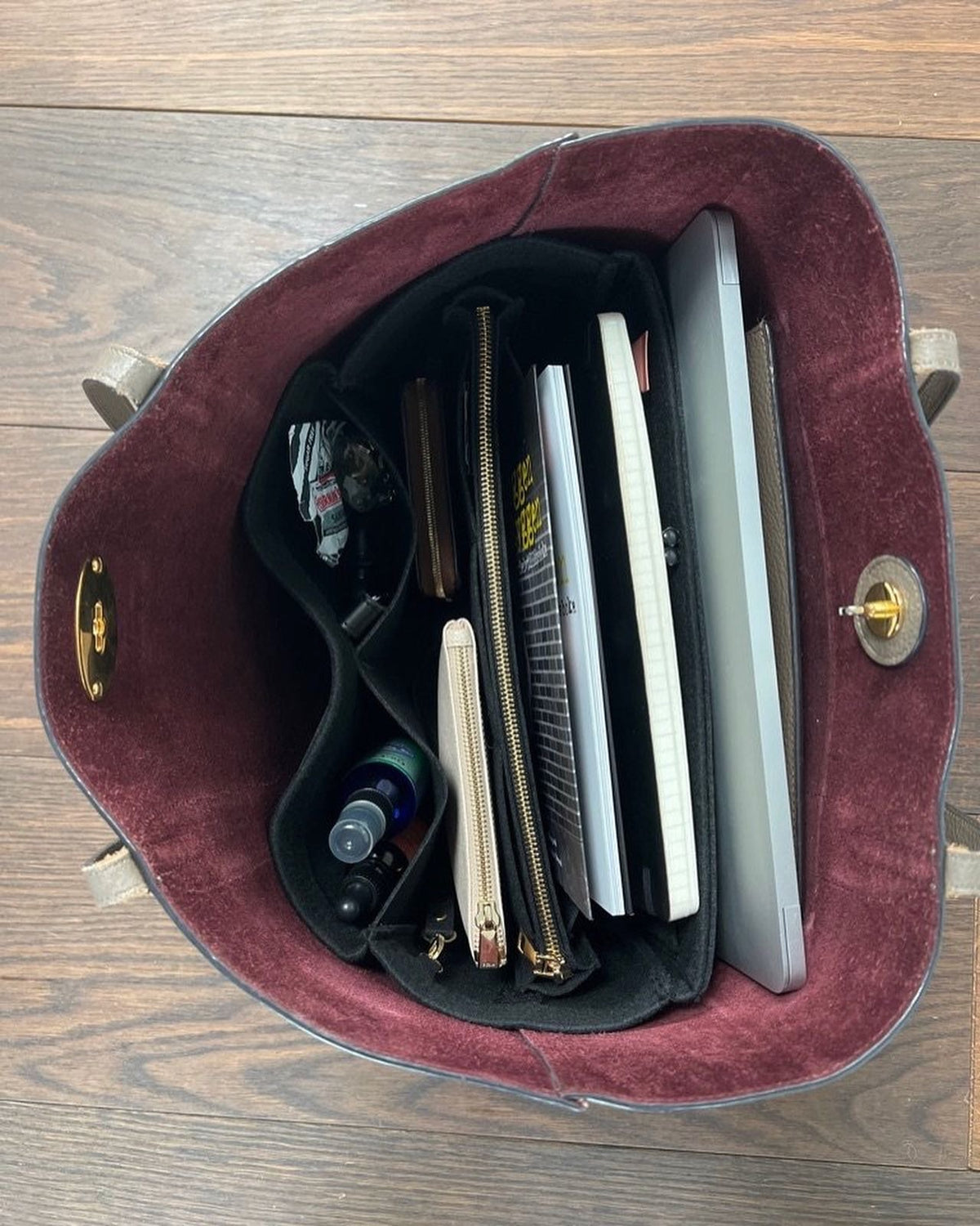Organizer tilpasset Mulberry Bayswater Tote