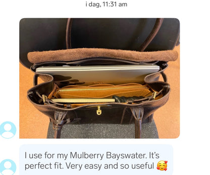 Organizere tilpasset Mulberry Bayswater