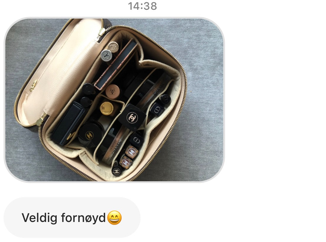 Organizer tilpasset Louis Vuitton Nice BB