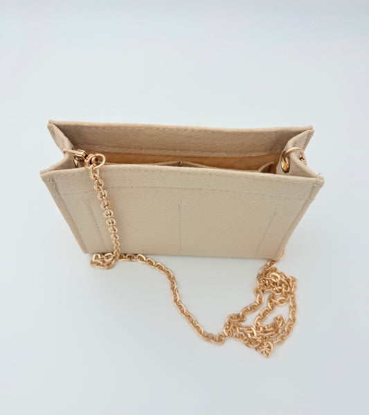 Organizer tilpasset Louis Vuitton Toiletry Pouch 19 m/ avtagbar lenke