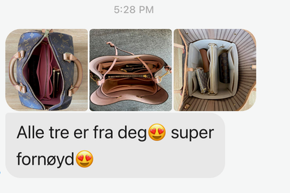 Organizere tilpasset Louis Vuitton NeoNoe MM