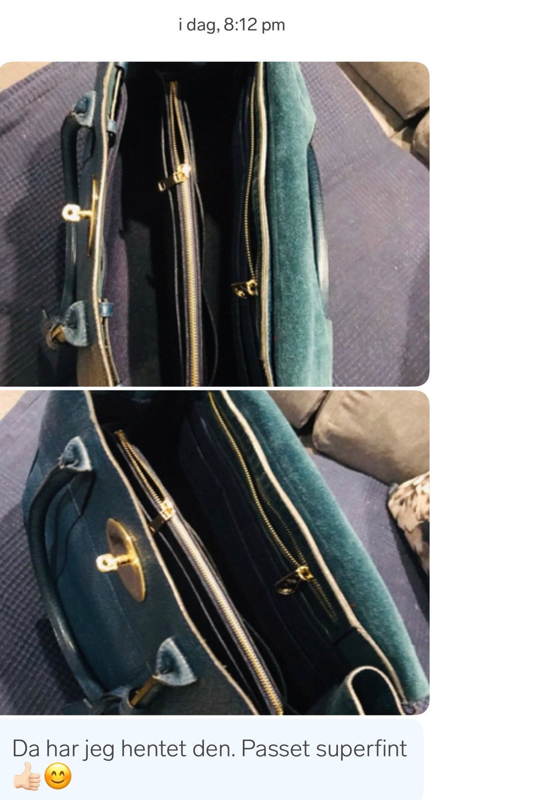 Organizere tilpasset Mulberry Bayswater