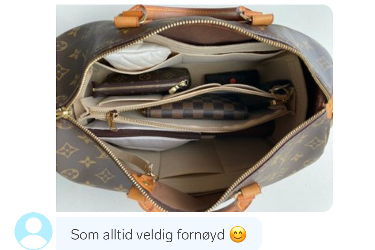 Organizere tilpasset Louis Vuitton Speedy