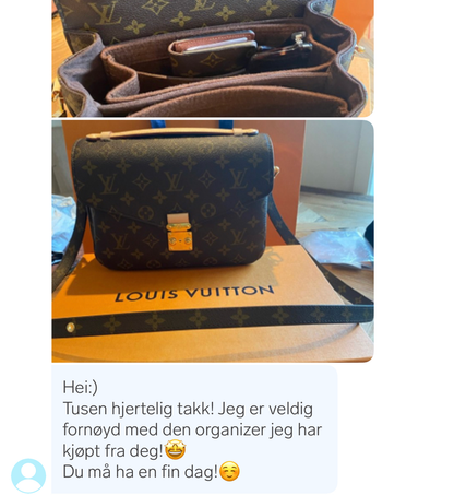 Organizere tilpasset Louis Vuitton Pochette Metis